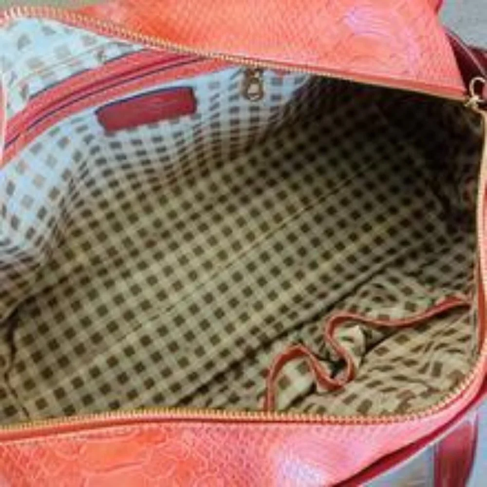 Jessica Simpson Croc Handbag | Orange